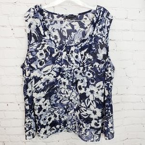 3/$18or5/$25 AK Anne Klein Sleeveless Blou…